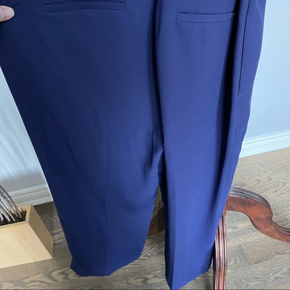 Banana Republic Wide Leg Navy Jumpsuit EUC - Picture 8 of 9